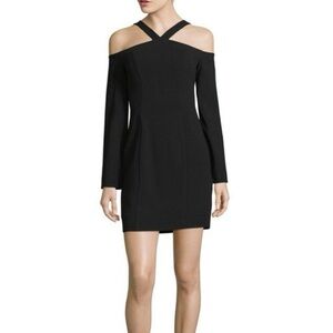 NWT Black Halo Dress Otavia Black Mini Dress sz 2